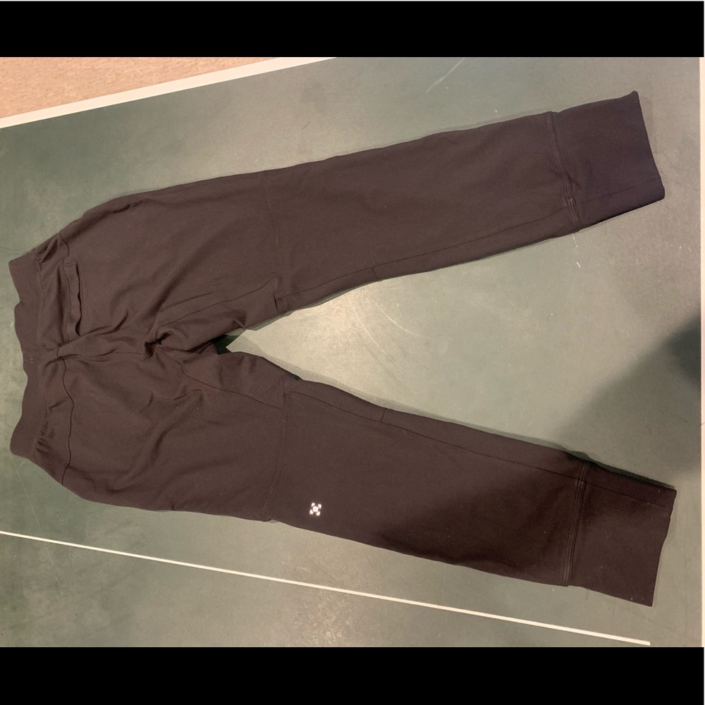 Lululemon Black Jogger Sweatpants - Picture 2 of 3
